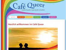 Tablet Screenshot of cafe-queer.de